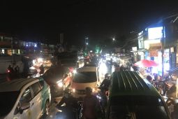 10.429 kendaraan masuk dan 15.672 kendaraan keluar GT Ciawi