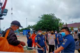 Kapolda Babel tinjau arus balik mudik di pelabuhan penumpang Pangkalbalam