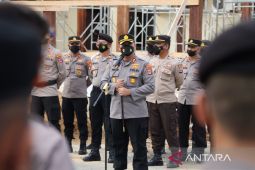 Kapolres ucapkan terimakasih kepada personil Operasi Ketupat Intan 2022