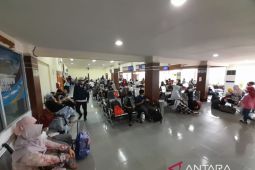 Penumpang akhir libur Lebaran di bandara Belitung capai 2.838 orang