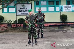 Komandan Kodim 0413/Bangka pimpin apel pengecekan setelah cuti lebaran