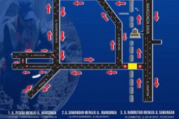 Bangun underpass, perlintasan rel KRL Jalan Dewi Sartika Depok ditutup  sementara