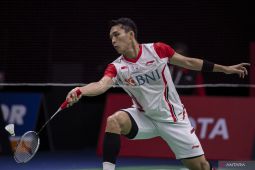 Jonatan geser posisi Syabda di perempat final Piala Thomas lawan China