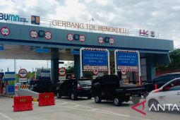 Sekitar 45.355 kendaraan melintasi Tol Bengkulu - Taba Penanjung