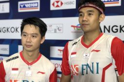 Pasangan ganda baru Bagas/Kevin tak canggung berlaga pertama kali