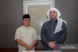 Gubernur Babel bahas pengembangan Hafiz Alquran Bersama Syekh Hussein