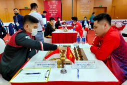 SEA Games Vietnam - Novendra tantang unggulan pertama di babak ketiga catur
