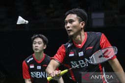 Piala Thomas 2022: Ahsan/Kevin gandakan keunggulan Indonesia atas China