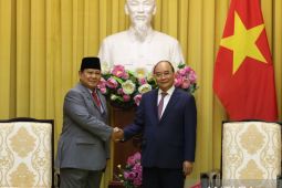 Prabowo bertemu dengan Presiden Vietnam jajaki kerja sama industri pertahanan