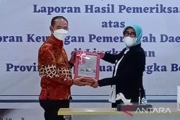 Pemkab Bangka Raih Opini WTP enam kali berturut-turut