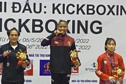 SEA Games Vietnam - Diandra sumbang emas pertama kickboxing