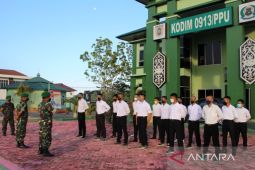18 peserta Komcad Kodim Penajam diberangkatkan ikuti seleksi lanjutan