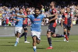 Insigne cetak gol perpisahan saat Napoli menang 3-0 atas Genoa