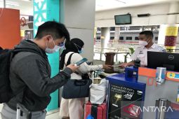 KAI Sumut vaksin 838 penumpang selama  angkutan Lebaran 2022