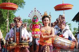 Desa Adat Banjarangkan-Klungkung adakan Parade Baleganjur Kreasi