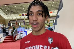 Derrick Michael lebih percaya diri tampil  bersama timnas basket