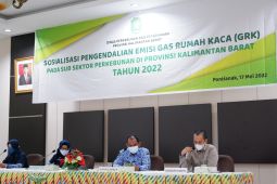 Disbunak Kalbar beri perhatian subsektor perkebunan untuk tekan emisi GRK