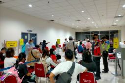 Polsek Bandara Kualanamu lakukan pengamanan kedatangan pelaku perjalanan luar negeri