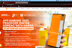 ID FOOD luncurkan aplikasi digital  distribusi minyak goreng