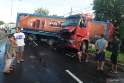 Kecelakaan truk trailer di Boyolali