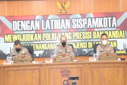 Kapolda Jambi buka Pelatihan Sistem Pengamanan Kota