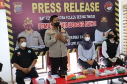 Polres Tebing Tinggi musnahkan barang bukti narkotika
