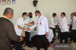 Wawali halal bihalal di Kecamatan Landasan Ulin