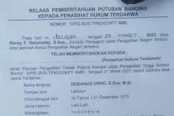 Pengacara: Terpidana korupsi dana "speedboat" MBD harusnya tak dieksekusi