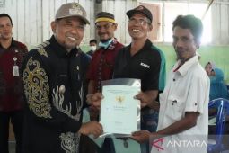 Ratusan warga Kabupaten Penajam dapatkan sertifikat tanah melalui PTSL