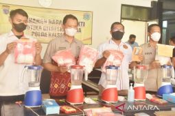 Polda Kalsel musnahkan lima kilogram sabu-sabu