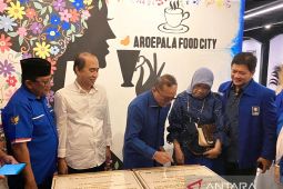 Tiga ketua umum parpol  tandatangani nota kesepaham KIB