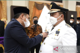 Hendriwan resmi dilantik sebagai Penjabat Bupati Boalemo