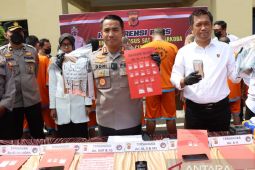 12  orang tersangka bandar narkoba ditangkap Polres Cianjur