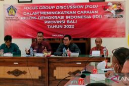 Indeks demokrasi di Bali menurun 3,7 titik