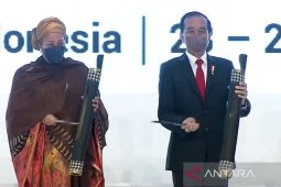 Presiden Jokowi buka forum kebencanaan GPDRR di Bali