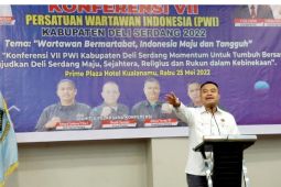 PWI Sumut minta perhatian khusus Bupati Deli Serdang peningkatan SDM wartawan