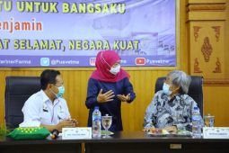 Gubernur Jatim sampaikan ternak dari 15 kabupaten/kota terbebas PMK
