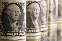 Dolar menguat  karena kekhawatiran inflasi menekan sentimen risiko