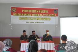 TMMD beri penyuluhan hukum kepada warga Mukomuko