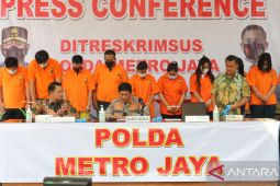 Polda Metro Jaya tangkap 11 karyawan perusahaan pinjol ilegal