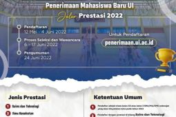 UI buka penerimaan mahasiswa baru melalui jalur prestasi