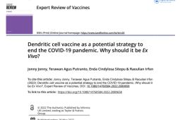 Vaksin Nusantara  dipublikasikan dalam jurnal internasional