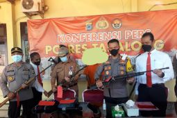 Polres Tabalong amankan senpi rakitan dari pelaku penganiayaan