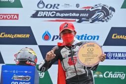 Pebalap muda Astra Honda ini bikin bangga Indonesia di Thailand