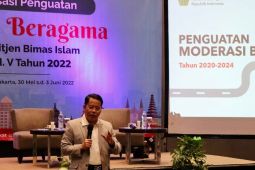 Kemenag: Moderasi beragama bukan pemahaman liberal