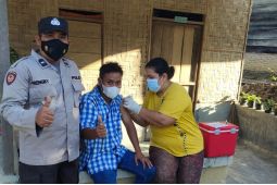 Polres Tapanuli Selatan gencarkan vaksinasi COVID-19 di Padang Lawa Utara