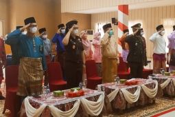 Bupati Merangin ikuti upacara peringatan Hari Lahir Pancasila