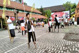 Permainan tradisional meriahkan peringatan Hari Lahir Pancasila di Kota Mojokerto