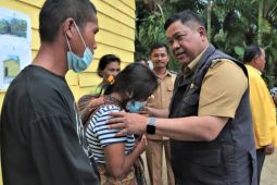 Rumahnya direhab jadi layak huni, Ernis Simanullang ucapkan terimakasih ke Bupati Eddy Berutu