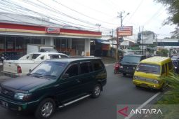 Polisi terapkan sistem satu arah menuju ke Bogor